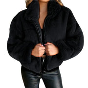 Ryanne | Textured Hooded Zip Jacket