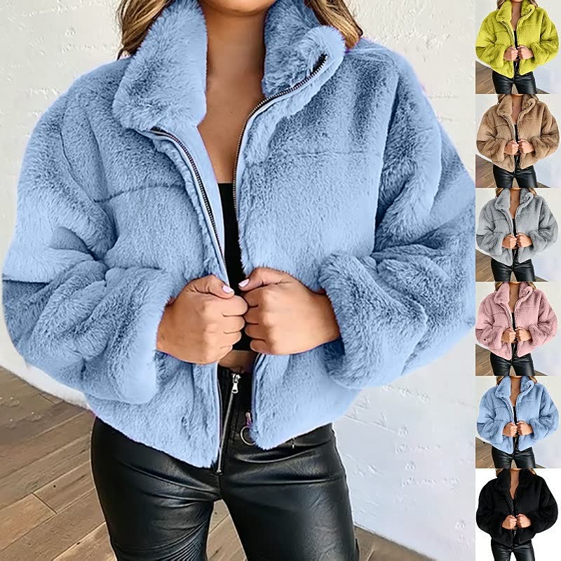 Ryanne | Textured Hooded Zip Jacket