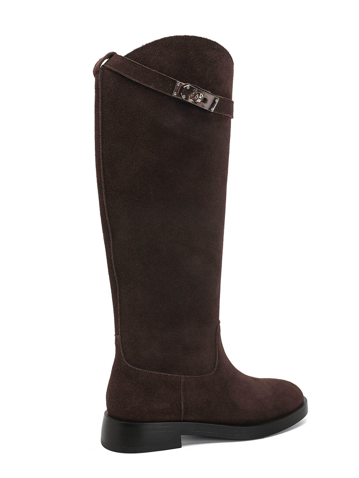 Ragnhild leather high boots in brown
