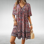 Quinley | Swing Boho Dress