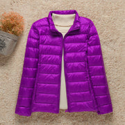 Lucasta | Ultra-Light Quilted Padded Jacket – Black Hooded