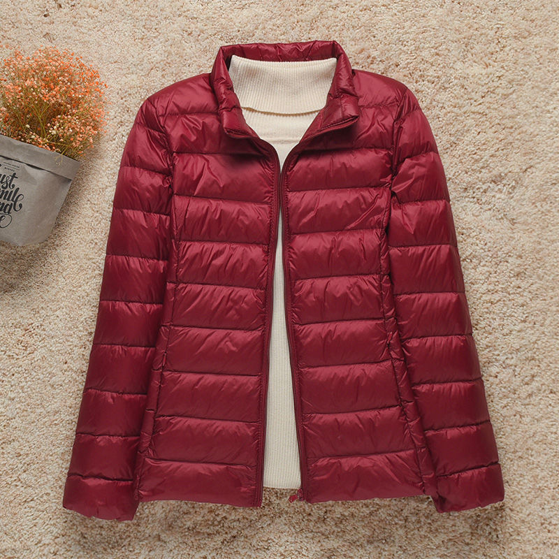 Lucasta | Ultra-Light Quilted Padded Jacket – Black Hooded