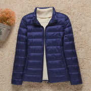 Lucasta | Ultra-Light Quilted Padded Jacket – Black Hooded