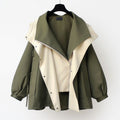 ALVIENNE | BUTTON-FRONT POCKET-DETAIL JACKET