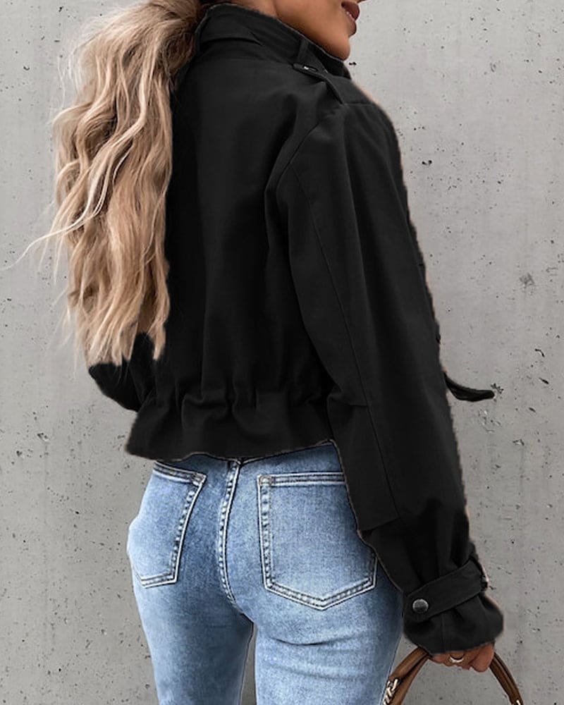Rebekah | Cropped Utility Jacket