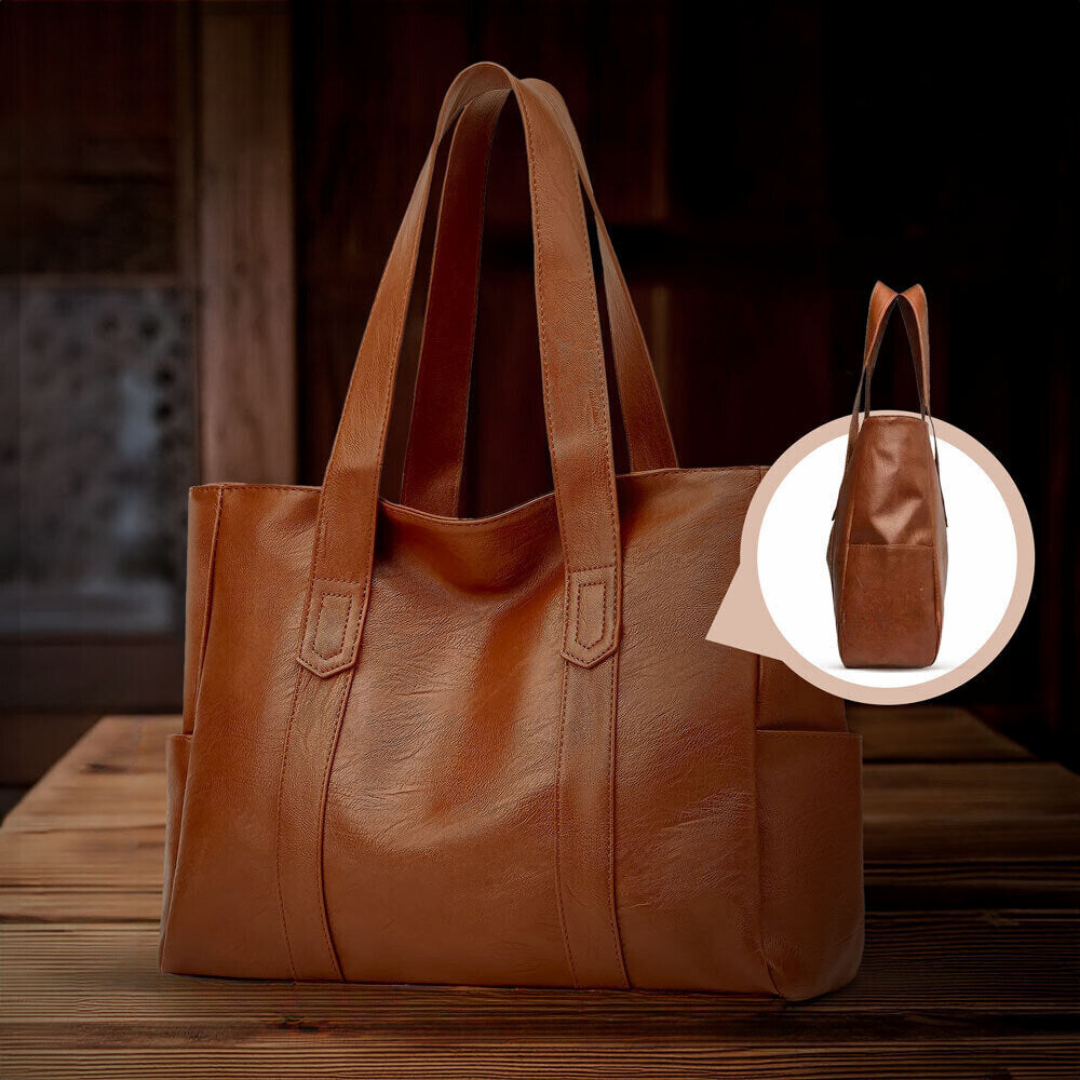 STEPHANIE | LEATHER SHOULDER BAG