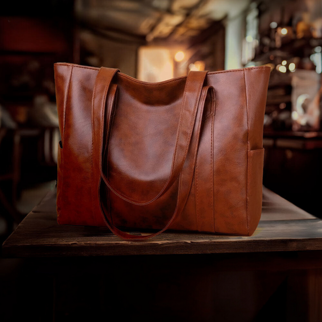 STEPHANIE | LEATHER SHOULDER BAG