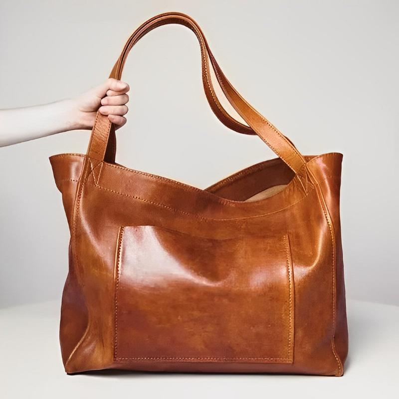 KAREN | LEATHER SHOULDER BAG