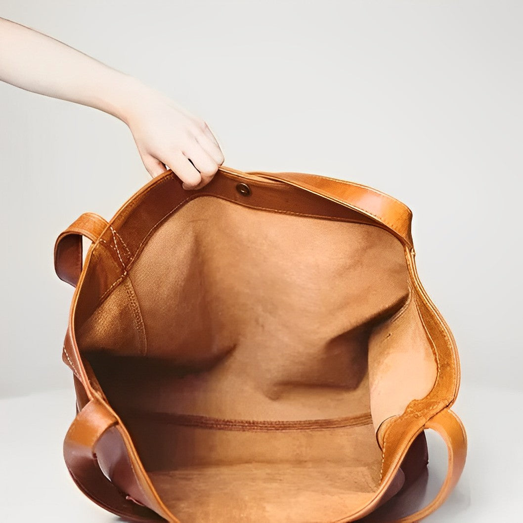 KAREN | LEATHER SHOULDER BAG