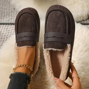 Birtie | Textured-Lining Loafers