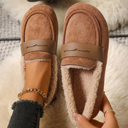 Birtie | Textured-Lining Loafers