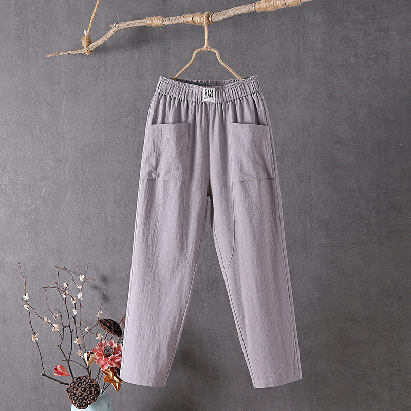Alyra | Relaxed Pantalons With Bags Trousers