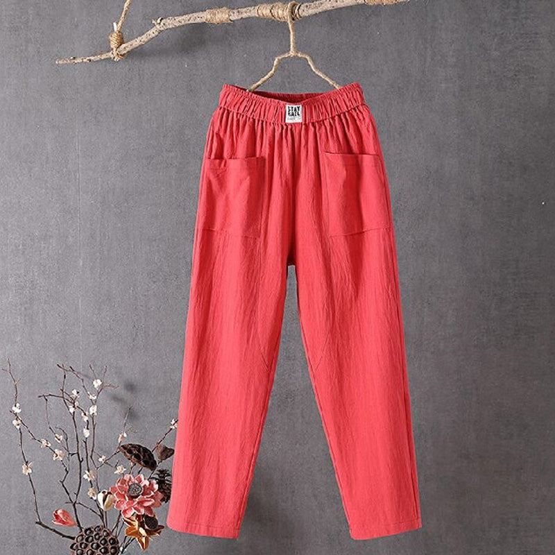 Alyra | Relaxed Pantalons With Bags Trousers