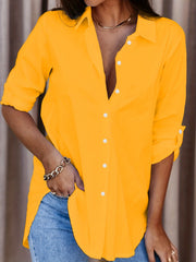 Nicolasa | Button-Front Shirt