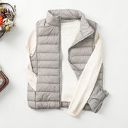 Anamaria | Stand-Collar Quilted Gilet