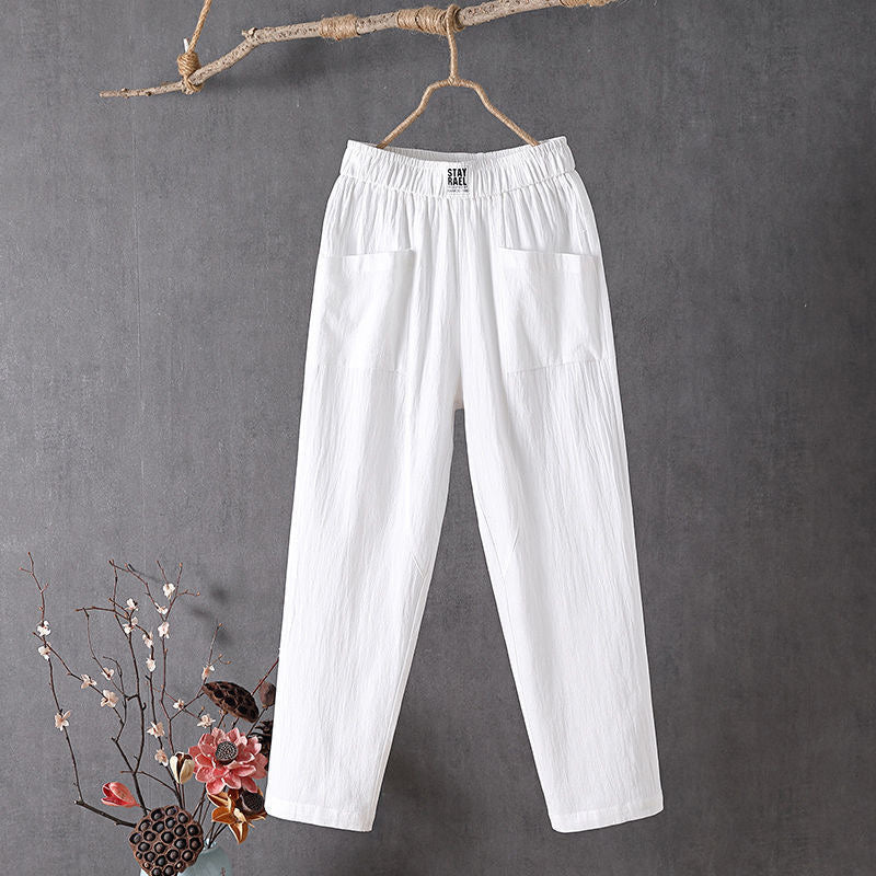 Alyra | Relaxed Pantalons With Bags Trousers