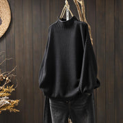 Jenell | Stand-Neck Ribbed Jumper