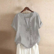 Anakaren | Button-Front Short-Sleeve Shirt