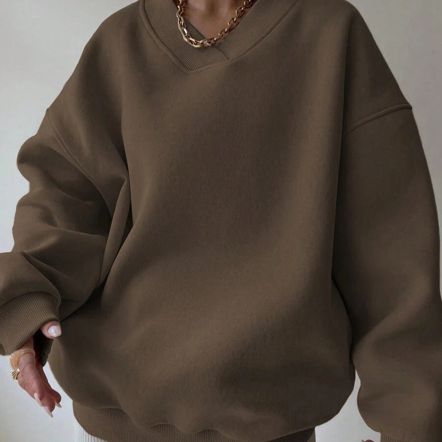 Shawanda | V-Neck Sweatshirt