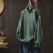 Jenell | Stand-Neck Ribbed Jumper