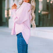 Blanchie | Striped Button Shirt