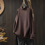 Jenell | Stand-Neck Ribbed Jumper