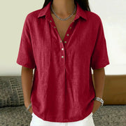Venetia | Collared Short-Sleeve Shirt
