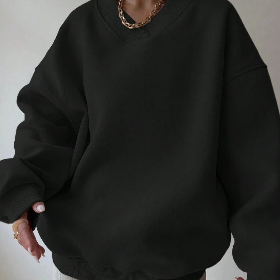 Shawanda | V-Neck Sweatshirt