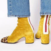 Women's boots in Yellow