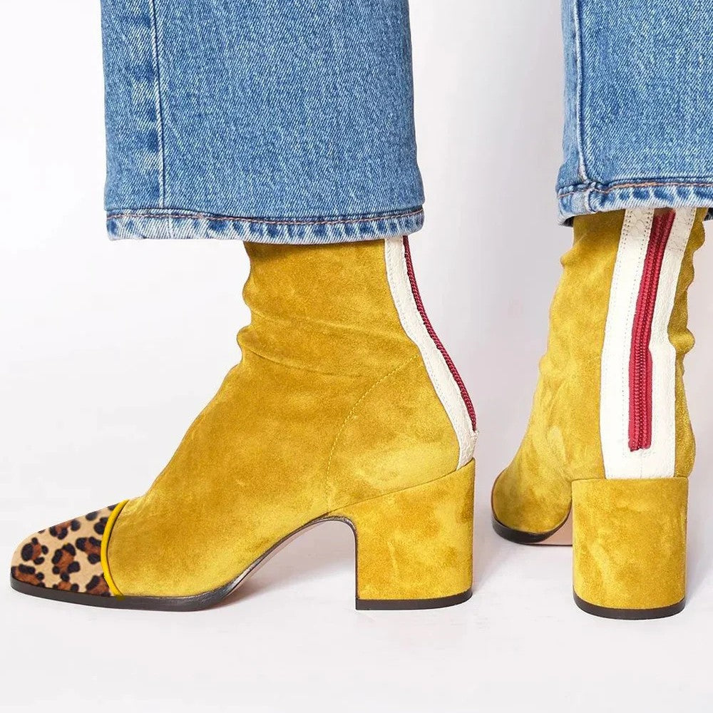 Women's boots in Yellow
