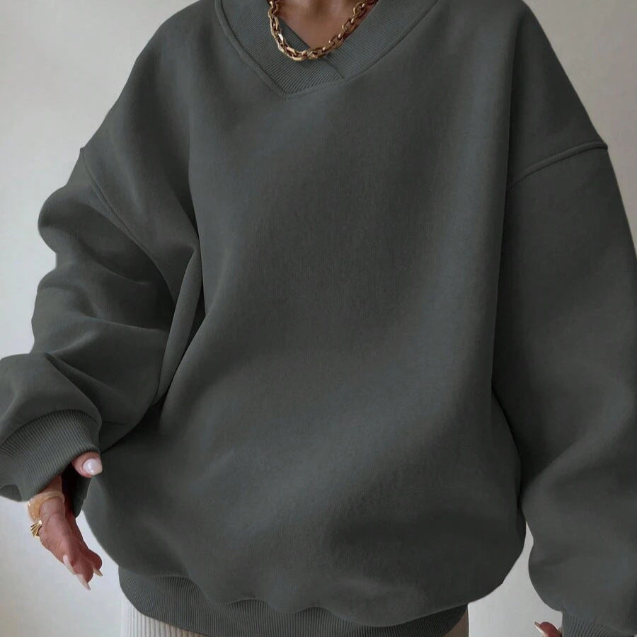 Shawanda | V-Neck Sweatshirt
