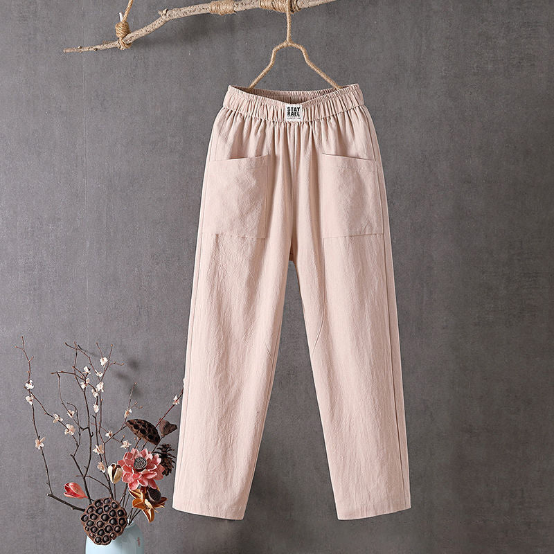 Alyra | Relaxed Pantalons With Bags Trousers
