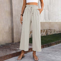 ELUNA | HIGH-WAISTED DRAWSTRING TROUSERS