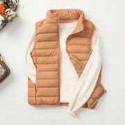 Anamaria | Stand-Collar Quilted Gilet