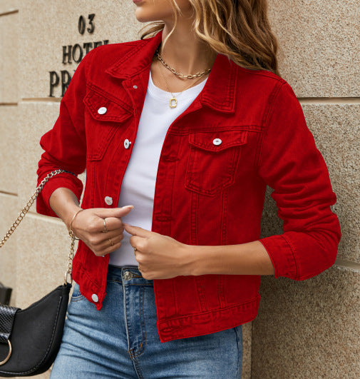 Vernita | Button-Front Denim Jacket