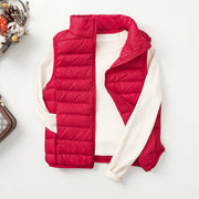 Anamaria | Stand-Collar Quilted Gilet