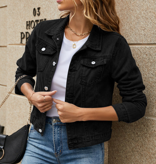 Vernita | Button-Front Denim Jacket