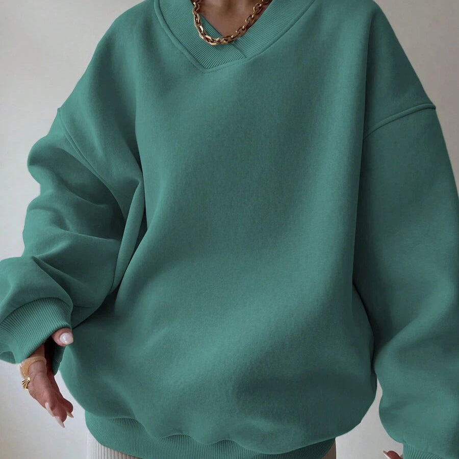 Shawanda | V-Neck Sweatshirt