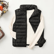 Anamaria | Stand-Collar Quilted Gilet