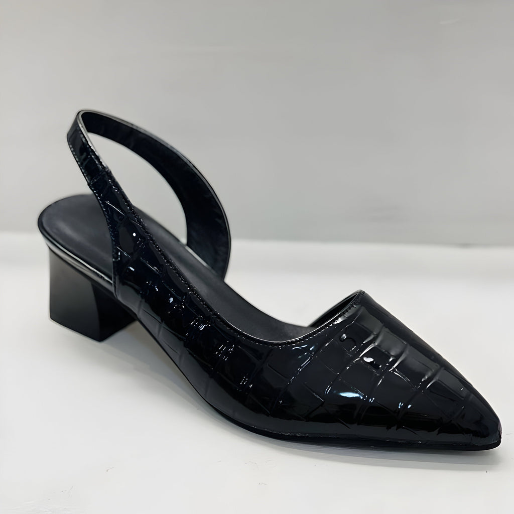 LYNN | LEATHER ARCH-SUPPORT HEELS