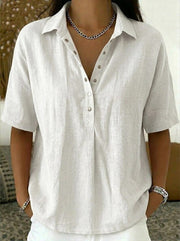 Venetia | Collared Short-Sleeve Shirt