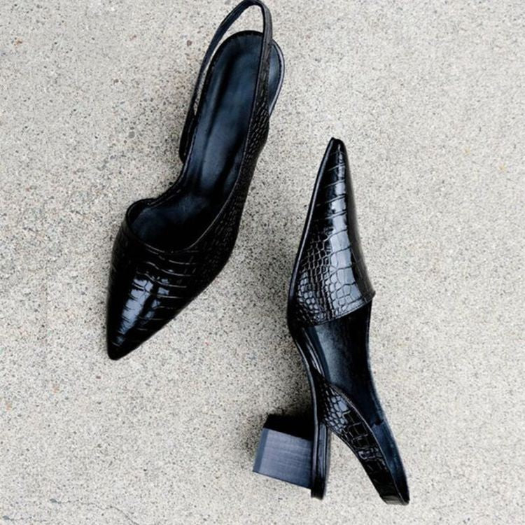 LYNN | LEATHER ARCH-SUPPORT HEELS