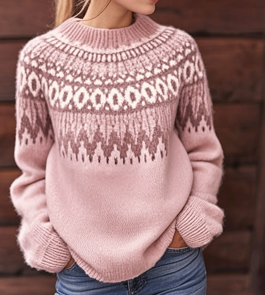 Willene | Geometric-Yoke Jumper