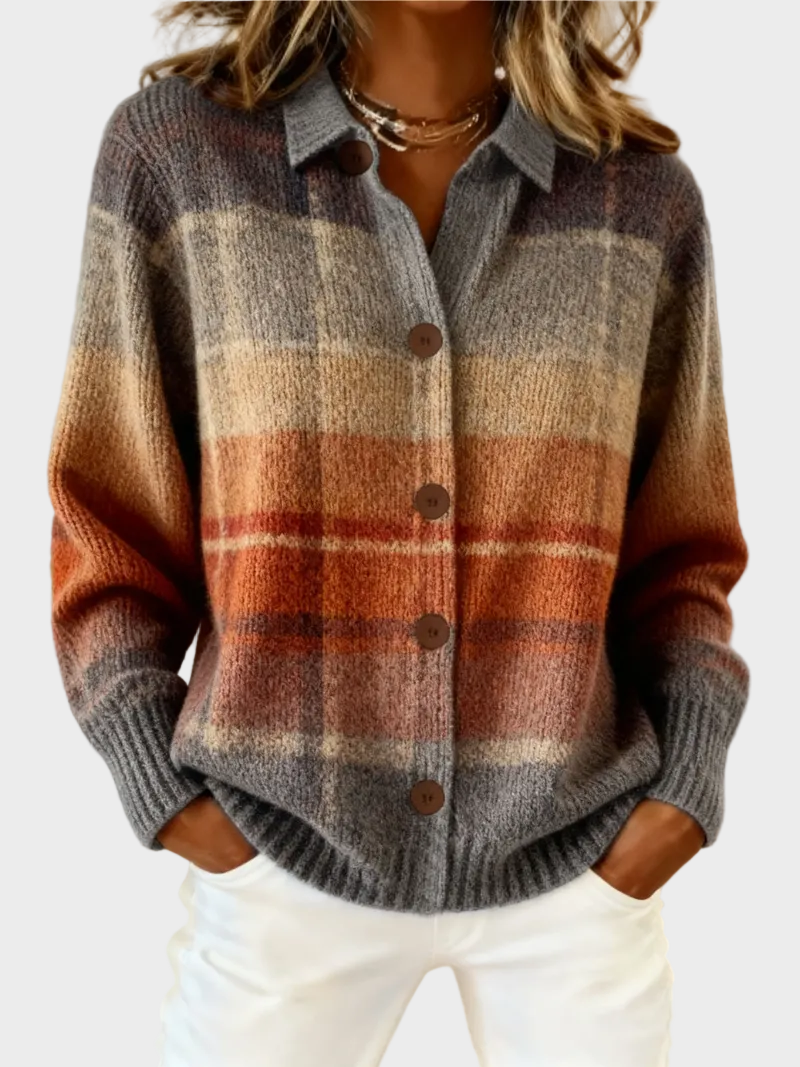FLORAN | BUTTON-FRONT LIGHTWEIGHT JUMPER