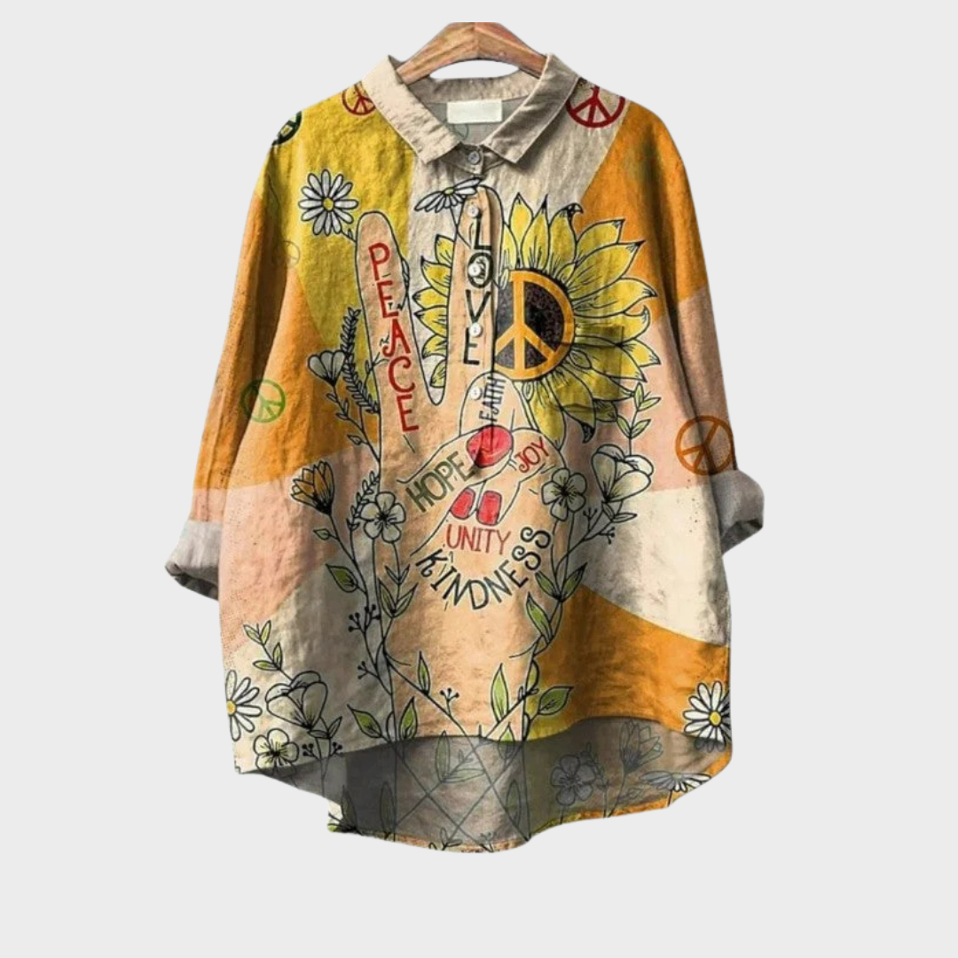 COLINE | LONG-SLEEVE BLOUSE