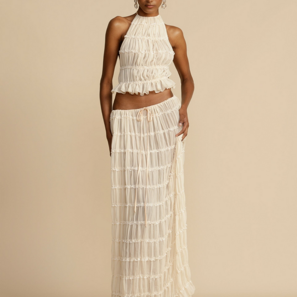 WENDY | LACE CO-ORD SET