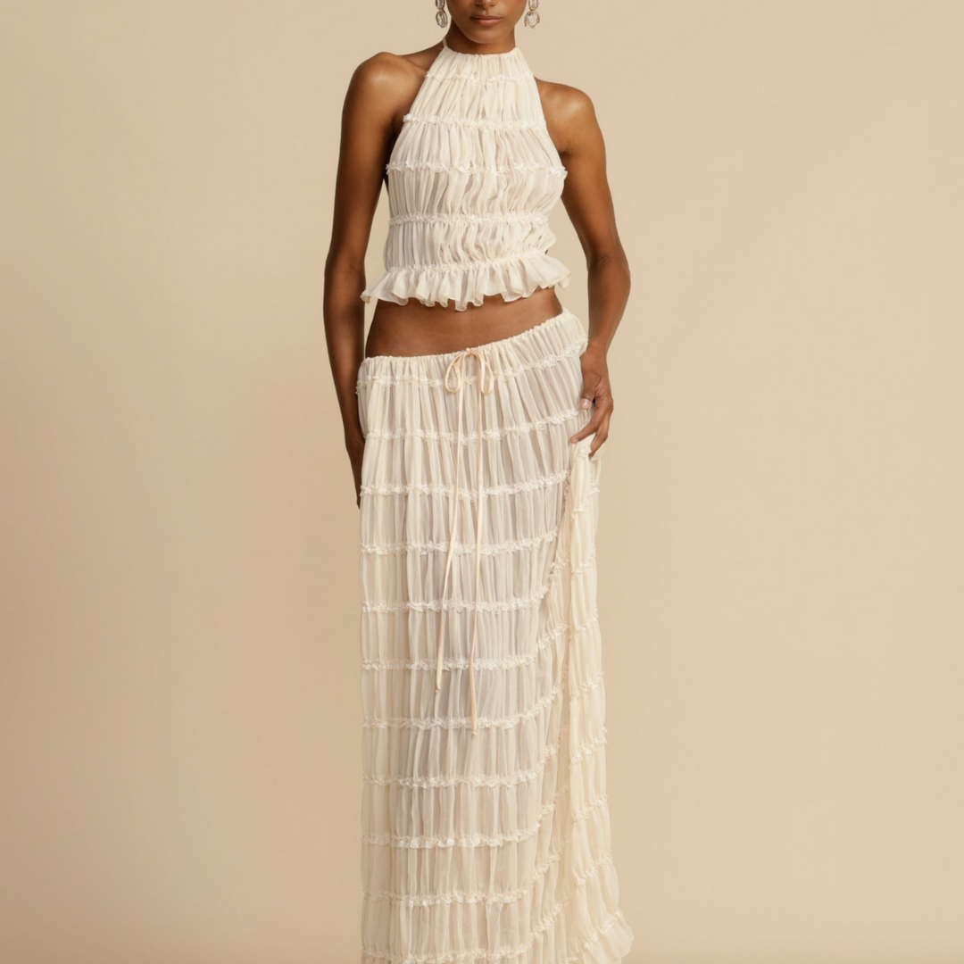 WENDY | LACE CO-ORD SET