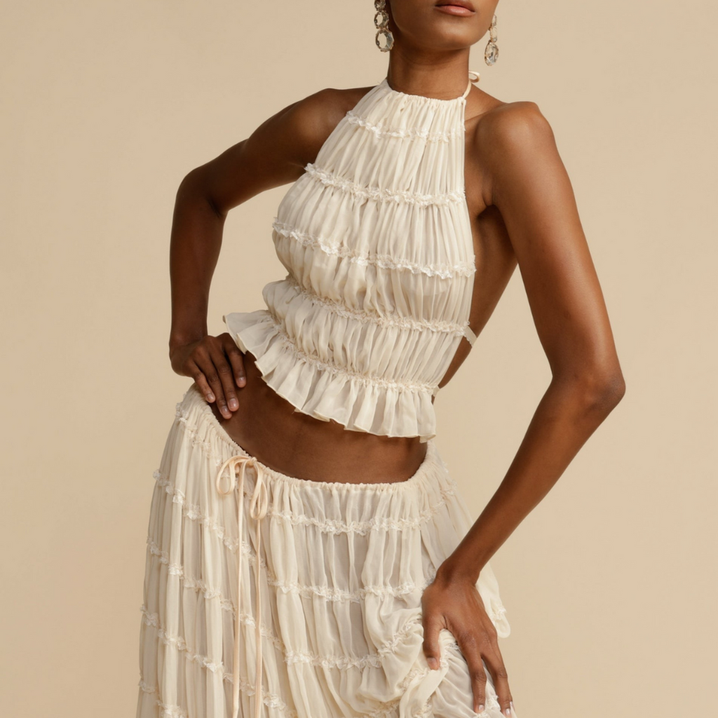WENDY | LACE CO-ORD SET