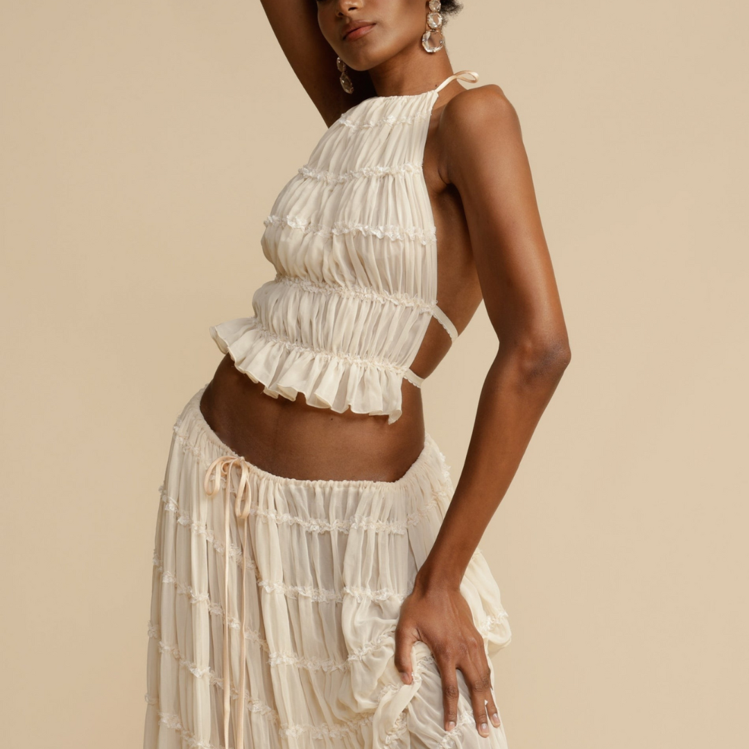 WENDY | LACE CO-ORD SET