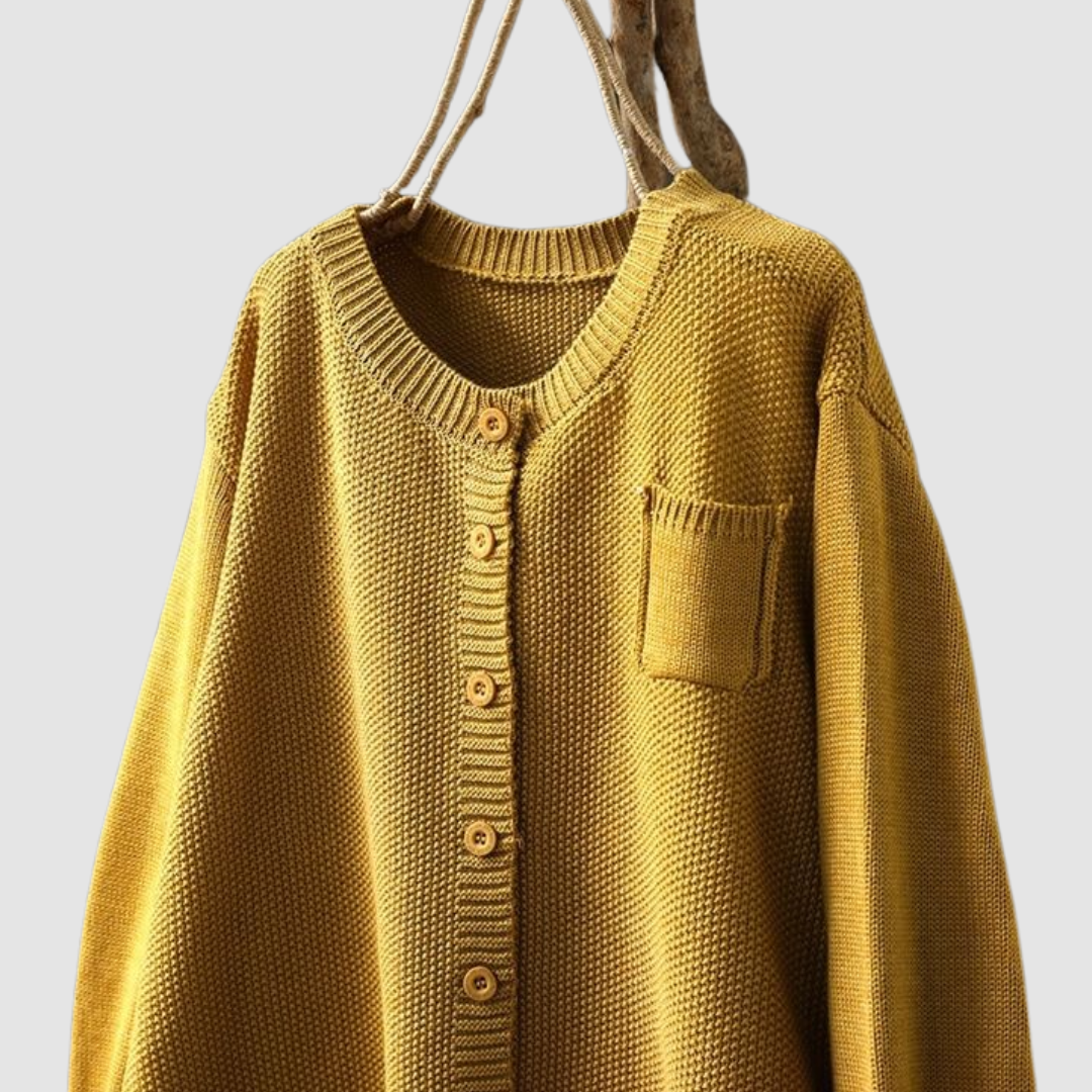 Kyli | V-Neck Button Cardigan